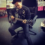 Tuning up at Sound of Market...#Philly #ALoveSurreal